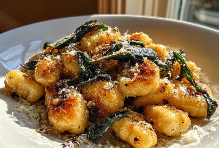 Gnocchi in Brown Butter Sauce