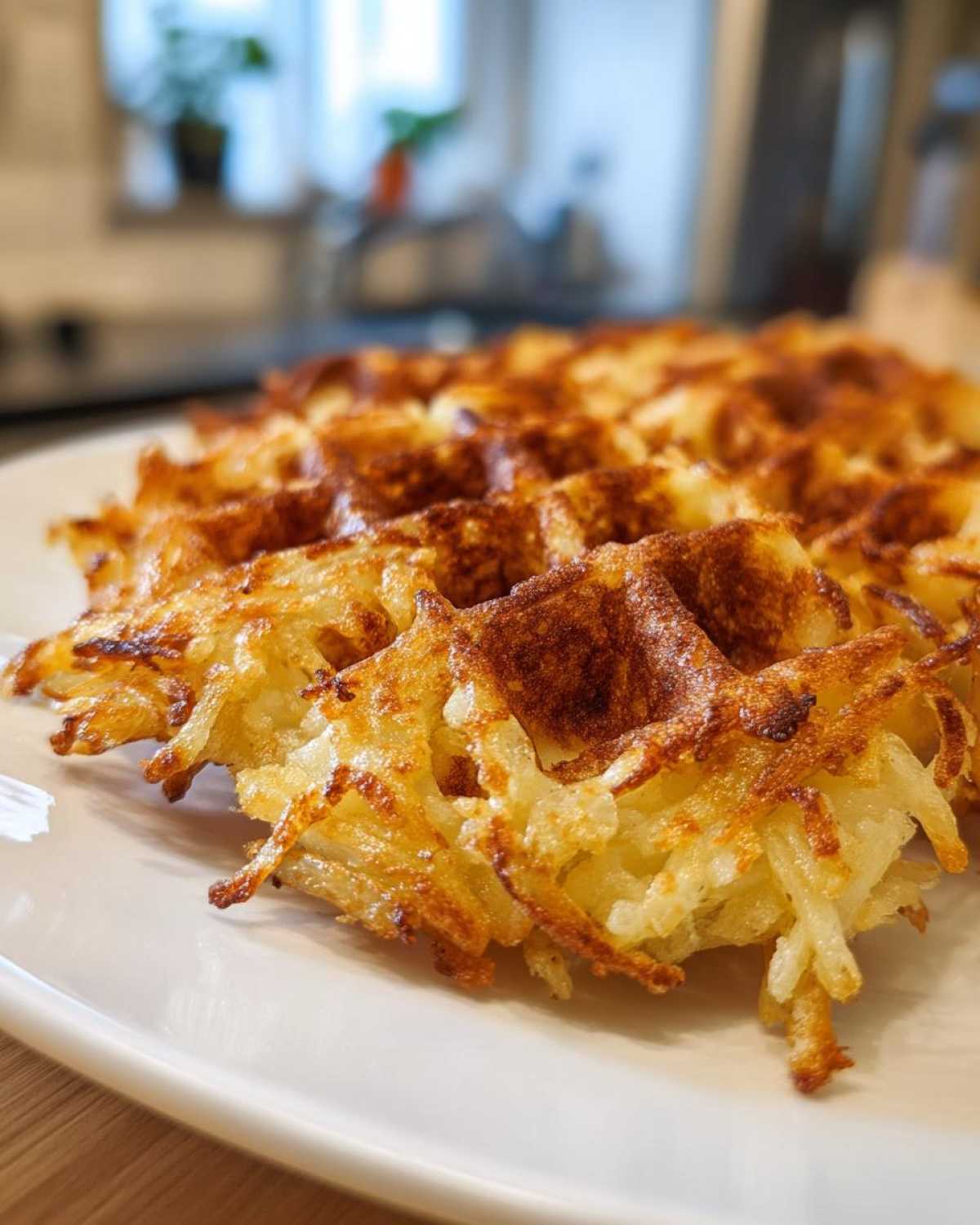 Hash Brown Waffles (Crispy Potato Breakfast Hack) - detail 3