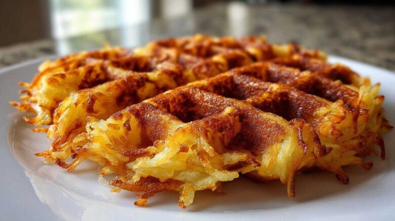 Hash Brown Waffles (Crispy Potato Breakfast Hack)