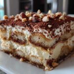 Hazelnut Espresso Tiramisu with Coffee