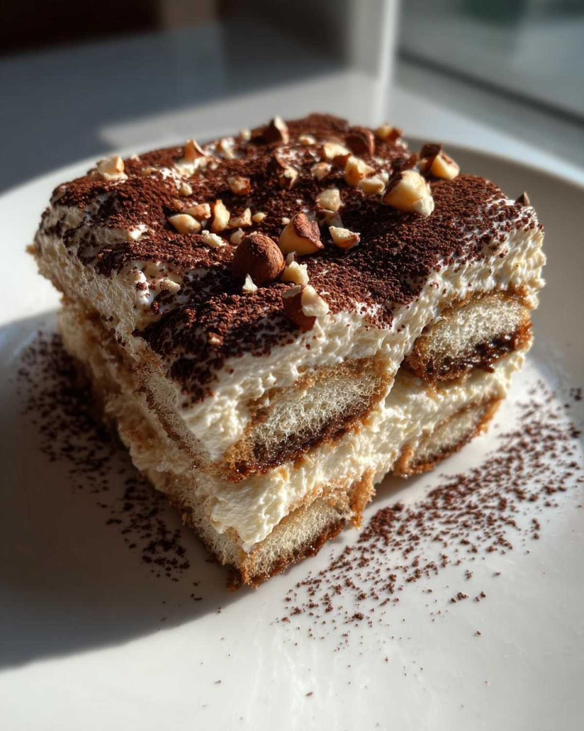 Hazelnut Espresso Tiramisu with Coffee - detail 2