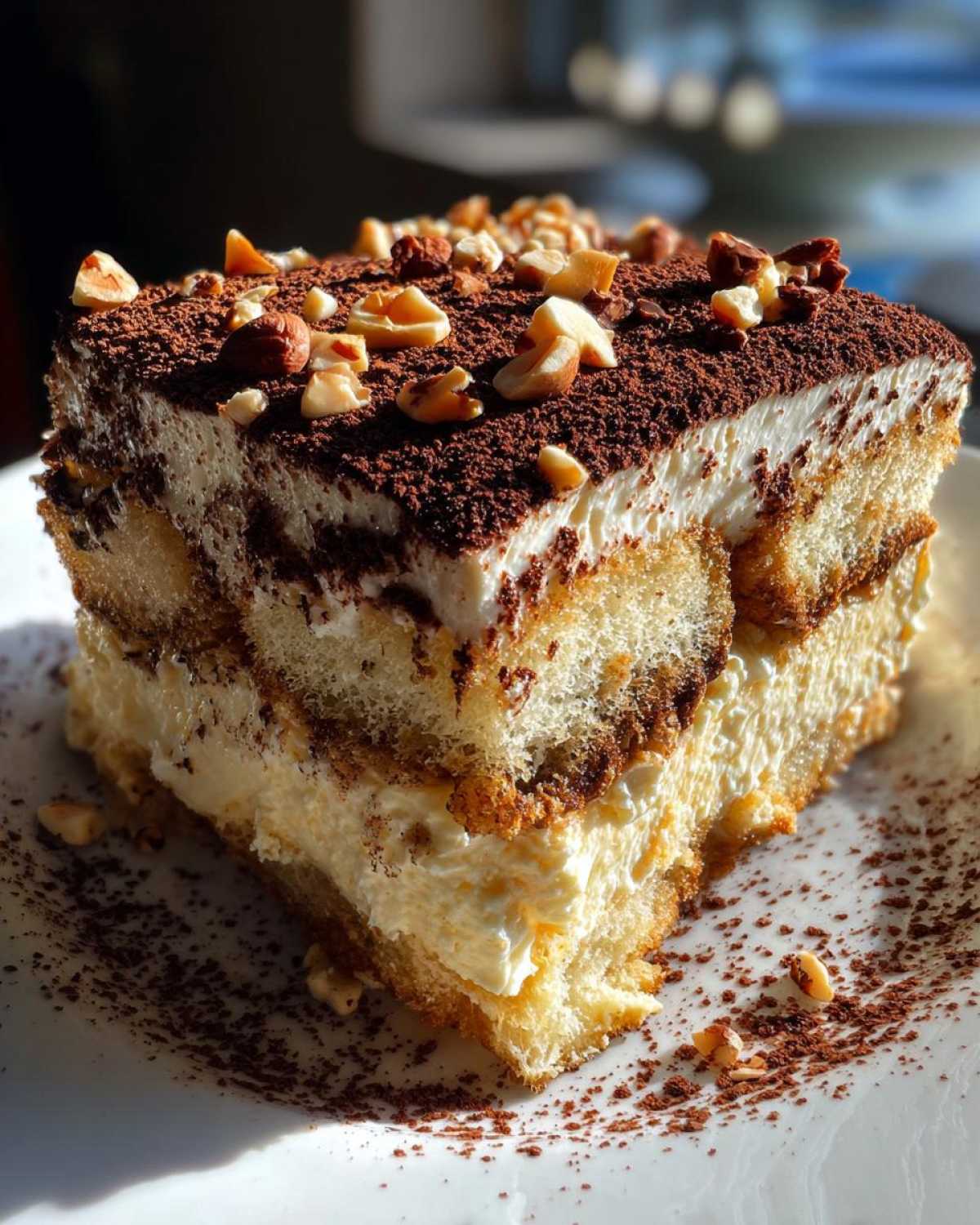 Hazelnut Espresso Tiramisu with Coffee - detail 3