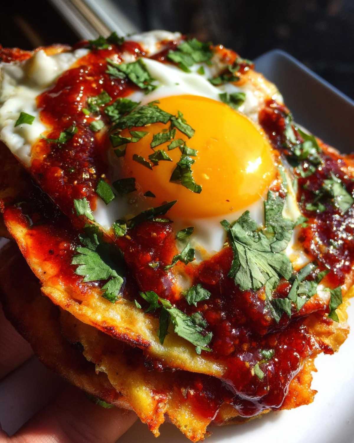 Healthy Huevos Rancheros (Lighter Mexican Breakfast) - detail 3