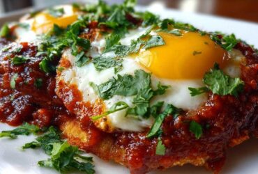 Healthy Huevos Rancheros (Lighter Mexican Breakfast)