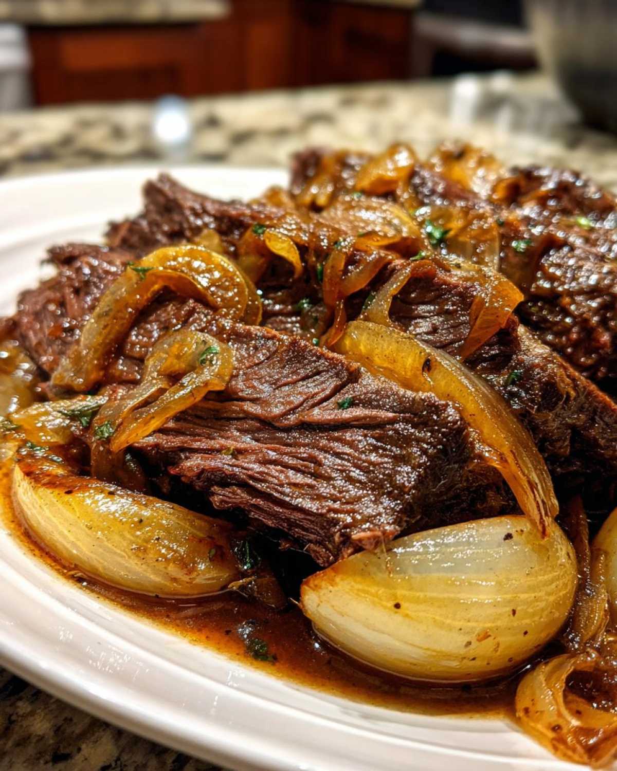 Hearty Balsamic Beef Pot Roast with Onions - detail 2