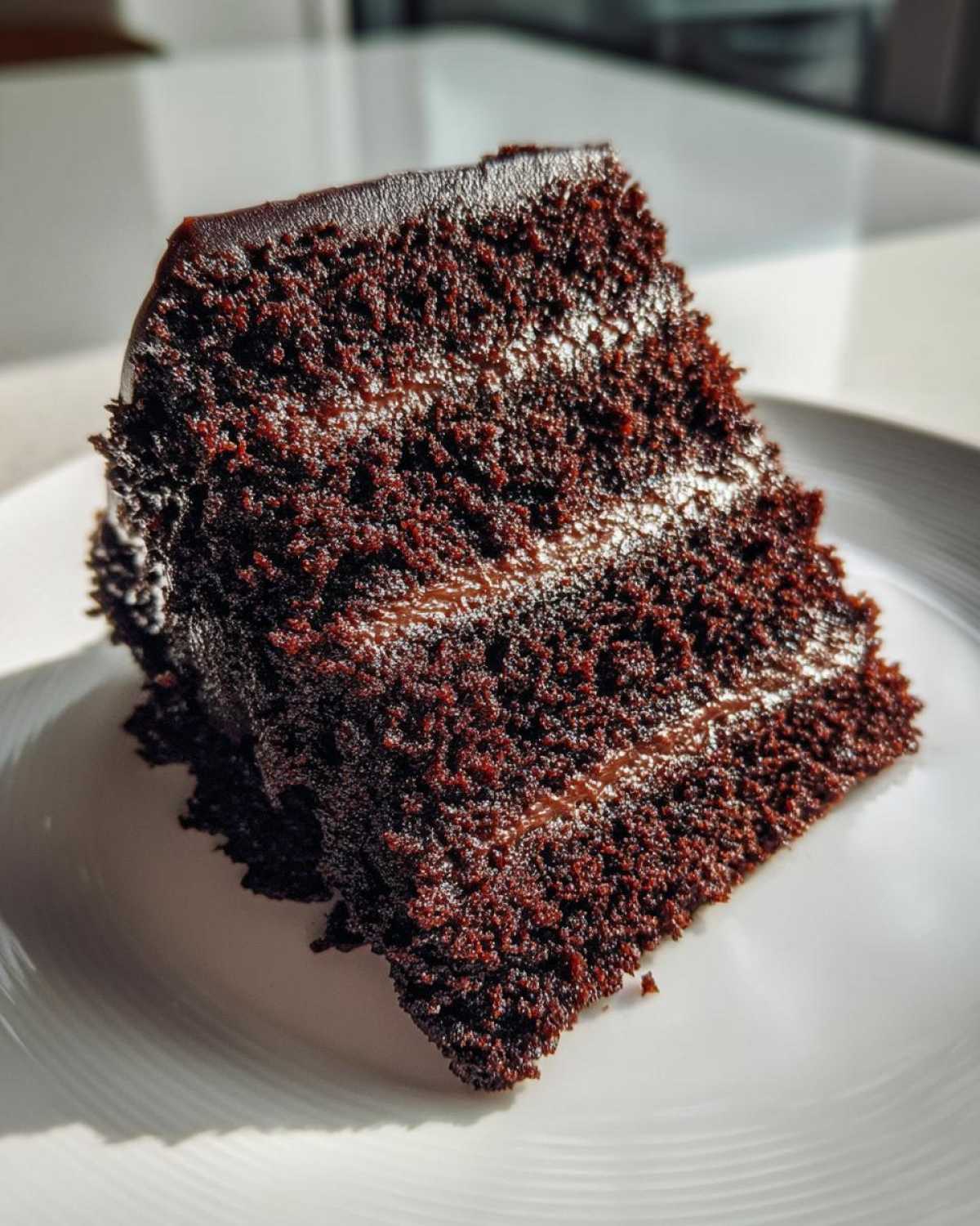 Hidden Veggie Chocolate Cake (Secretly Healthy & Moist) - detail 3