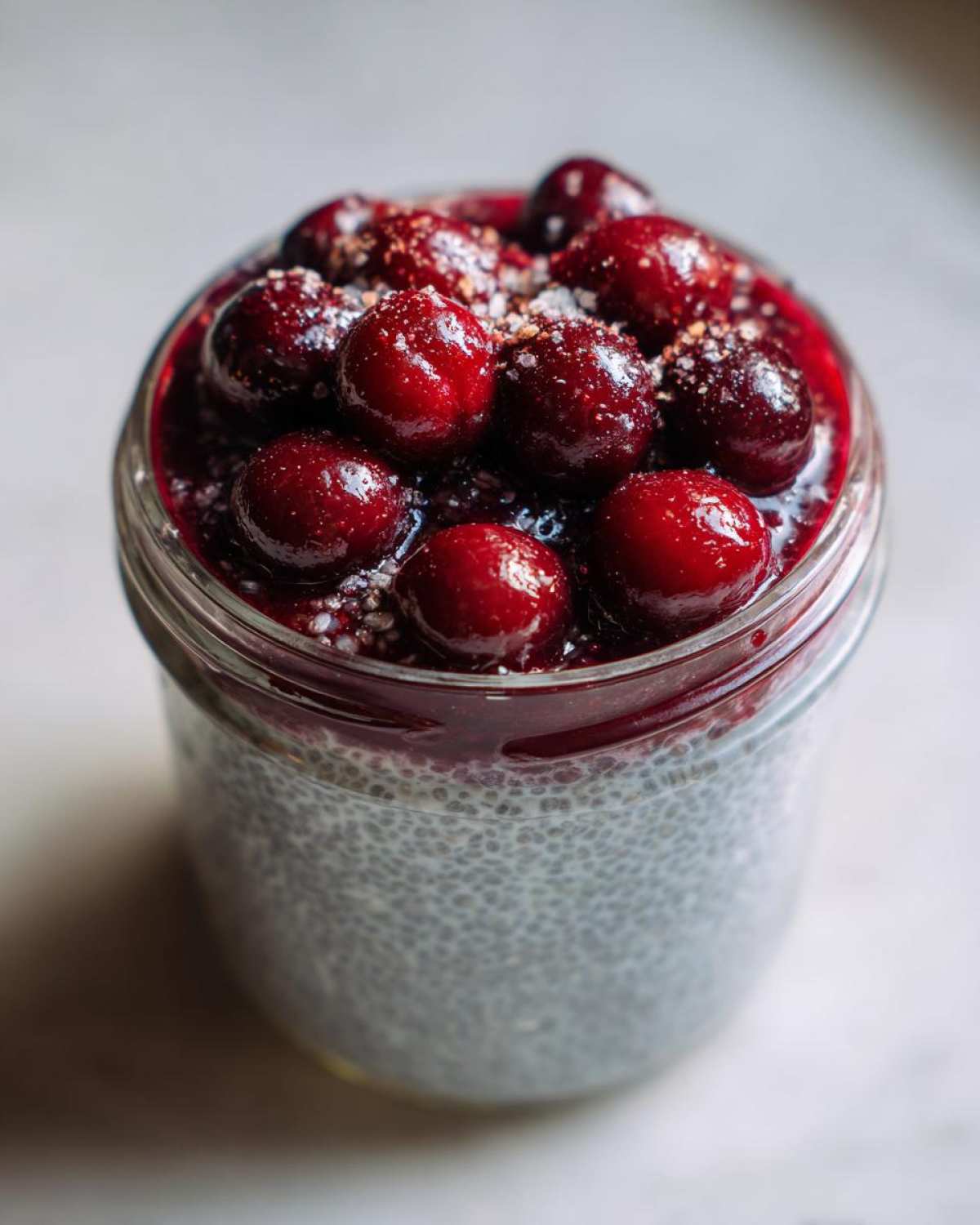 High-Fiber Berry Chia Pudding (Keeps You Full) - detail 1