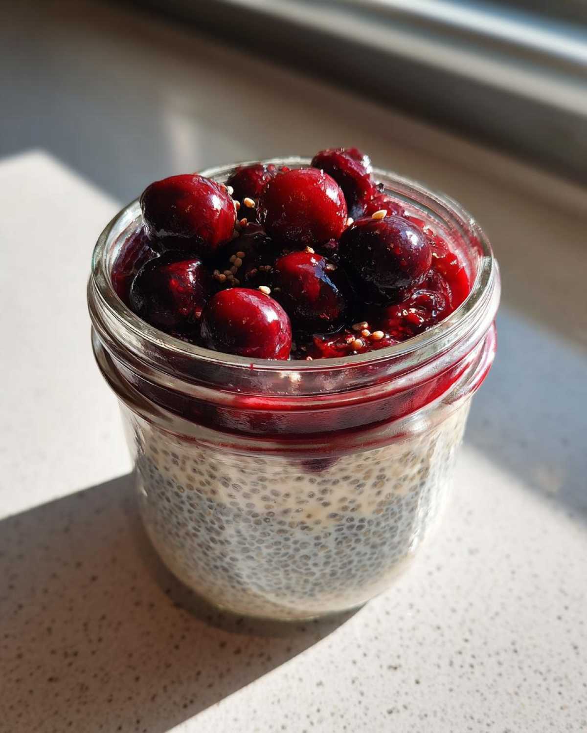 High-Fiber Berry Chia Pudding (Keeps You Full) - detail 2