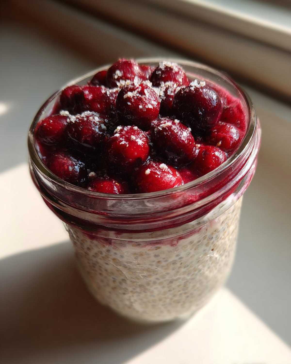 High-Fiber Berry Chia Pudding (Keeps You Full) - detail 3