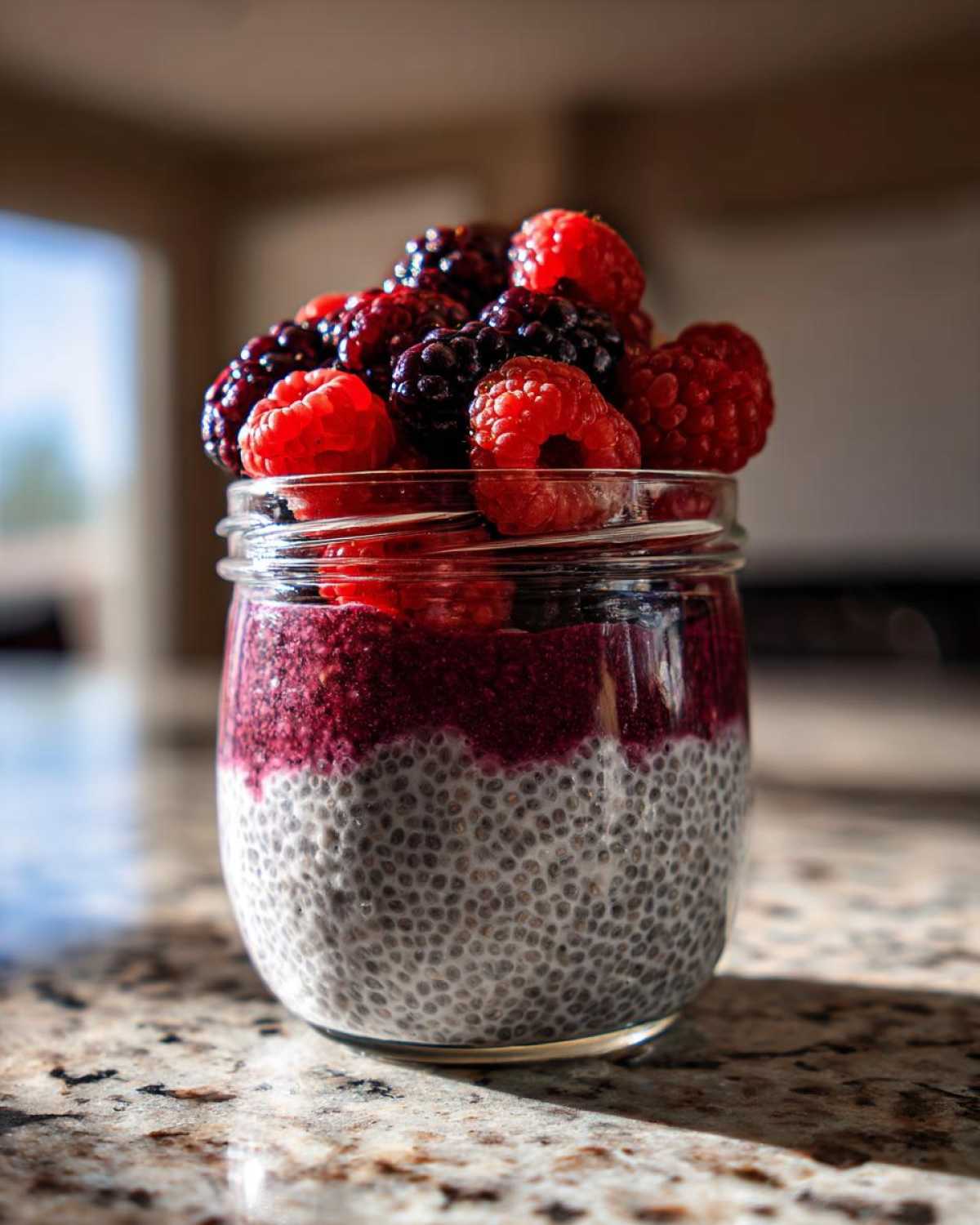 High-Fiber Berry Chia Pudding (Keeps You Full) - detail 4