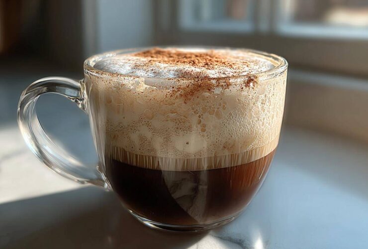 Homemade Gingerbread Latte (Holiday Coffee at Home)