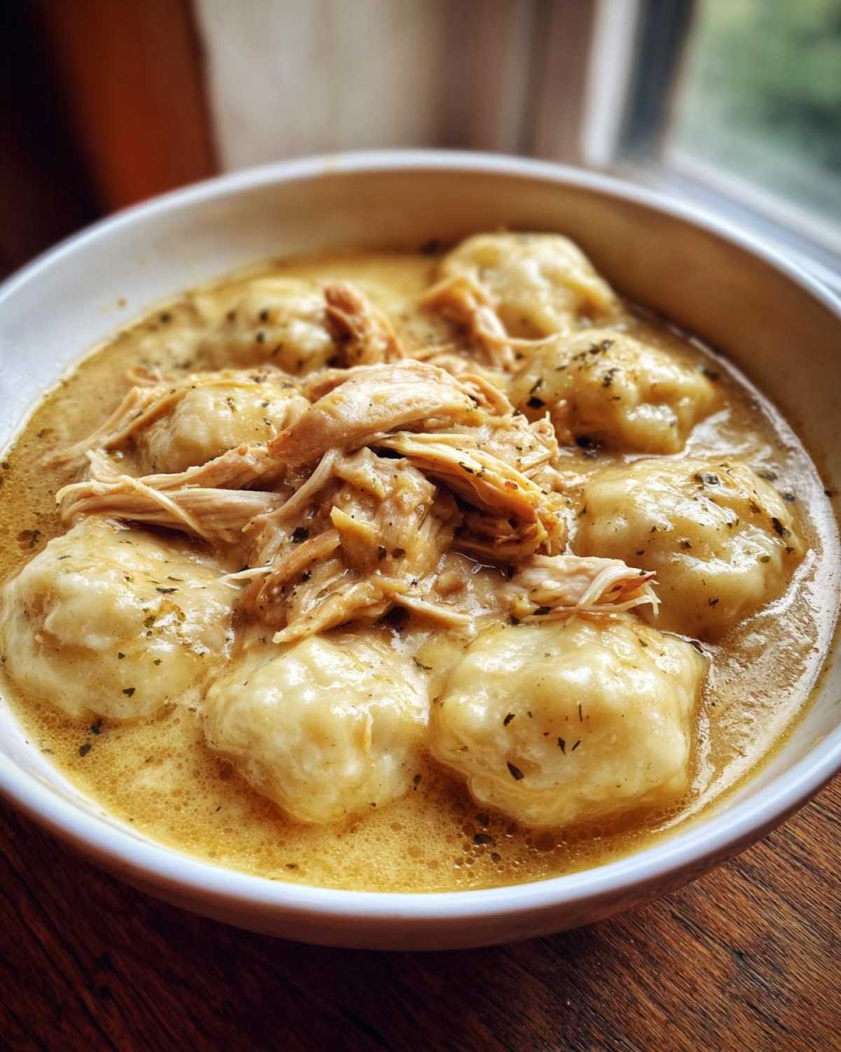 Homestyle Chicken & Dumplings (Like Grandma Made) - detail 4