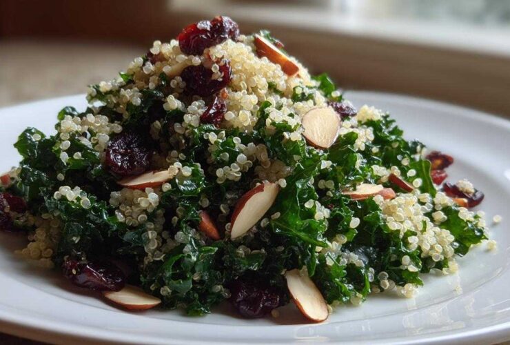 Kale & Quinoa Power Salad with Citrus Vinaigrette