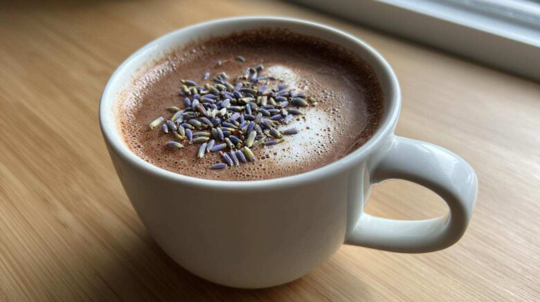 Lavender Hot Chocolate (Soothing Nightcap)