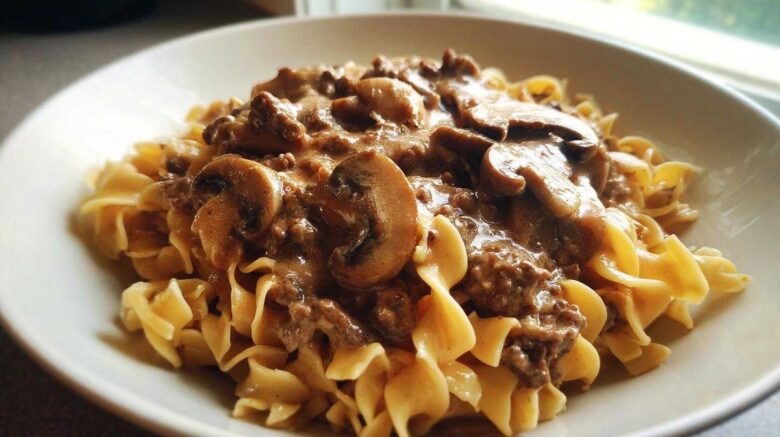 Lazy One-Pot Beef Stroganoff (Weeknight-Friendly)