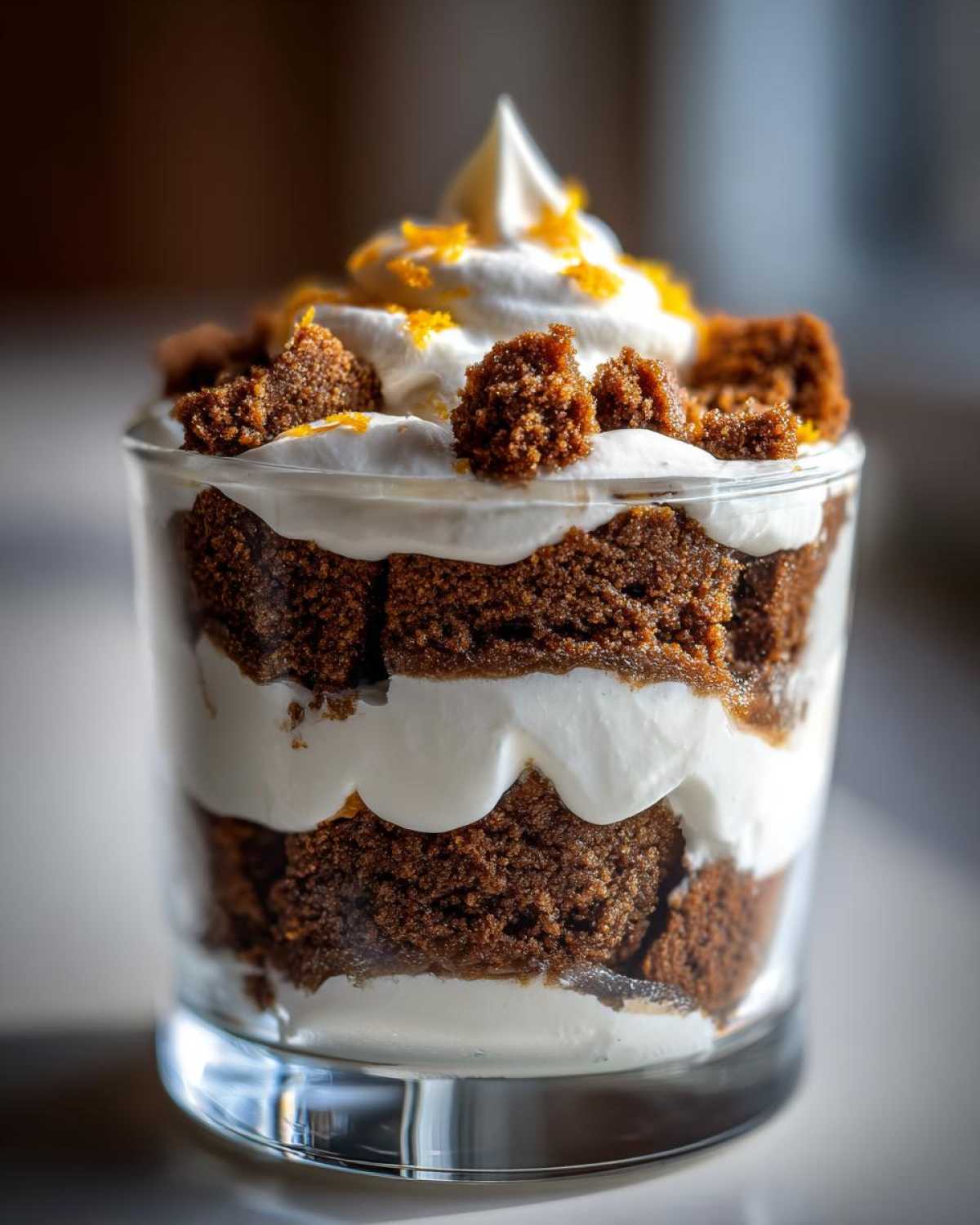 Leftover Gingerbread Cookie Trifle (Repurpose Holiday Treats) - detail 1