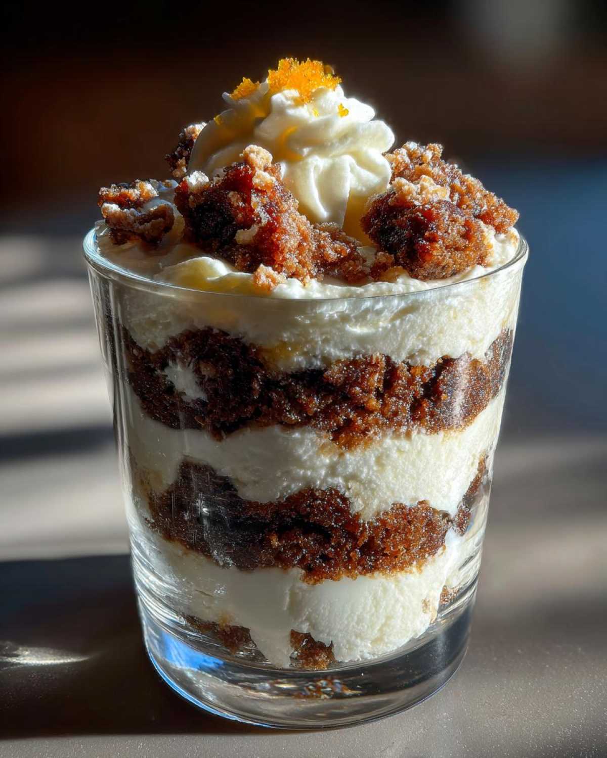 Leftover Gingerbread Cookie Trifle (Repurpose Holiday Treats) - detail 2