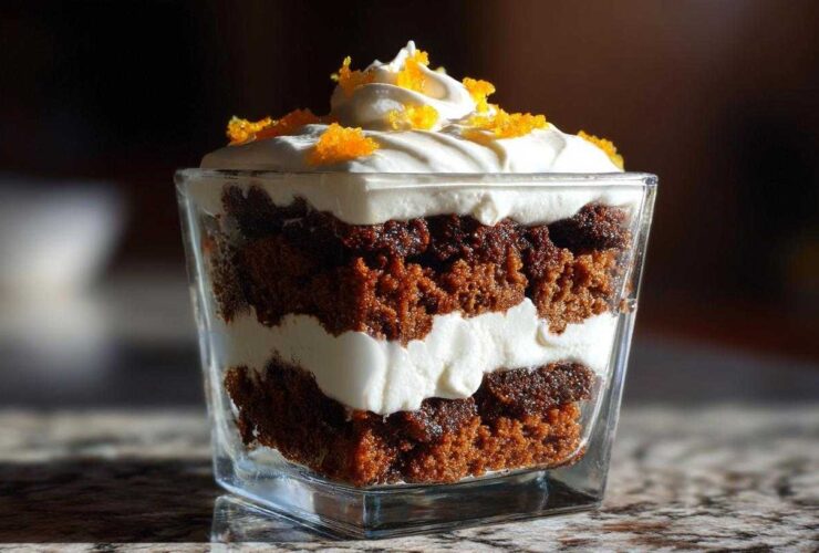 Leftover Gingerbread Cookie Trifle (Repurpose Holiday Treats)