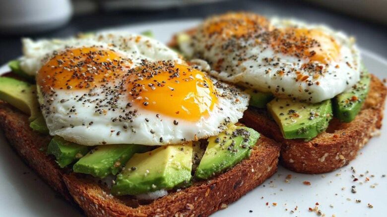 Loaded Avocado Breakfast Toast (with Egg & Everything Spice)