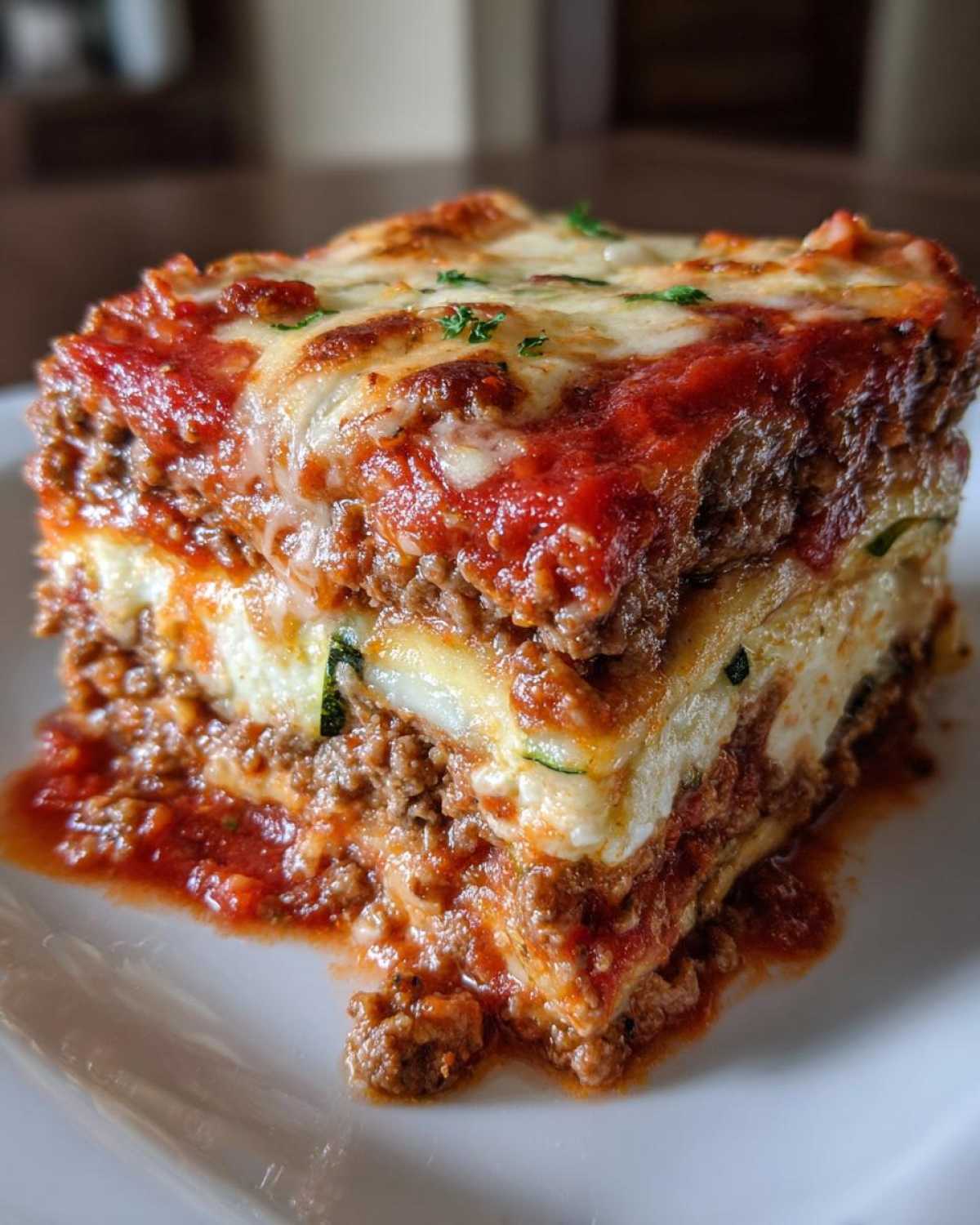 Low-Carb Zucchini Lasagna (Noodles-Free Comfort) - detail 1