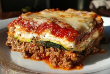 Low-Carb Zucchini Lasagna (Noodles-Free Comfort)