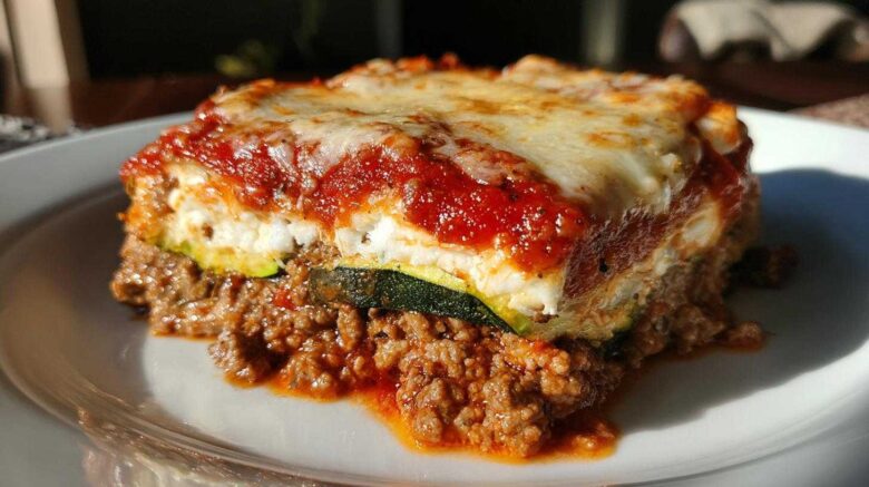 Low-Carb Zucchini Lasagna (Noodles-Free Comfort)