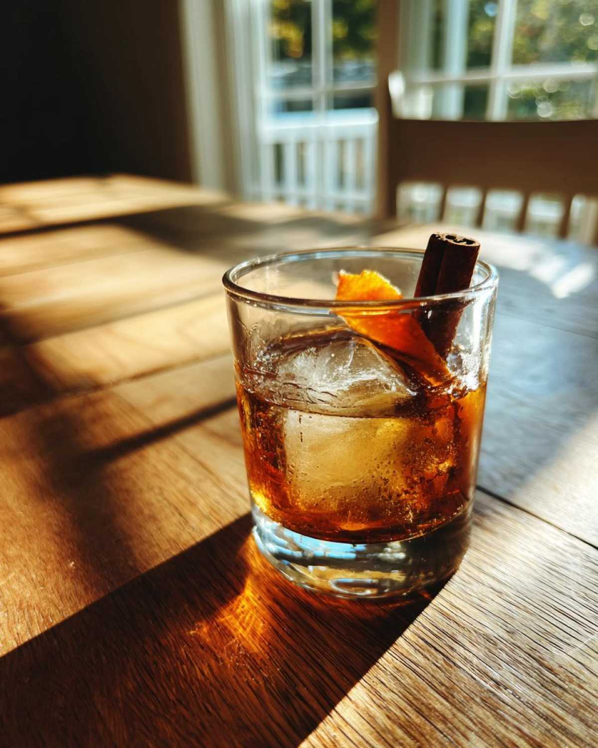 Maple Cinnamon Old Fashioned (Cozy Winter Cocktail) - detail 4