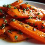 Maple Glazed Carrots with Thyme