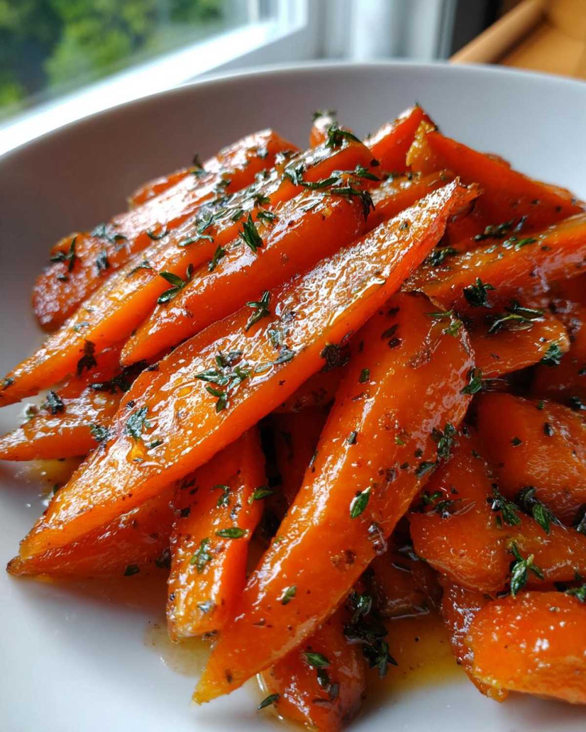 Maple Glazed Carrots with Thyme - detail 4