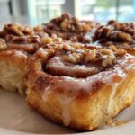Maple Pecan Sticky Buns with Glaze