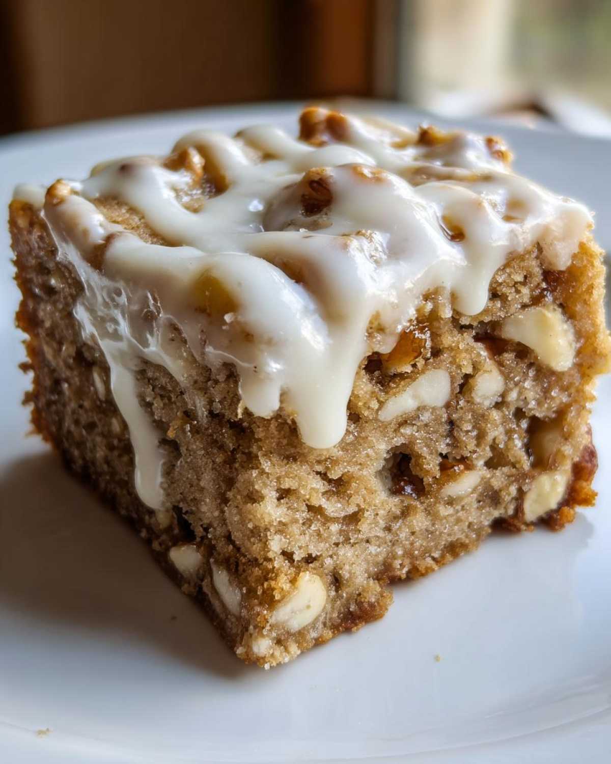 Maple Walnut Blondies with Icing - detail 2