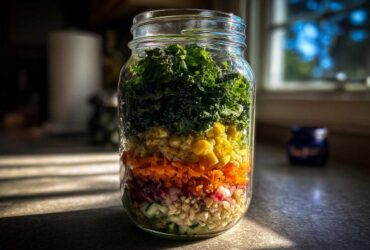 Mason Jar Salad Meal Prep (Grab-and-Go Lunches)