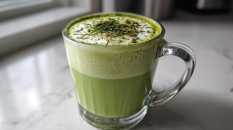 Matcha Green Detox Latte (Morning Energy Boost)