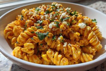 Mexican Street Corn Pasta with Lime