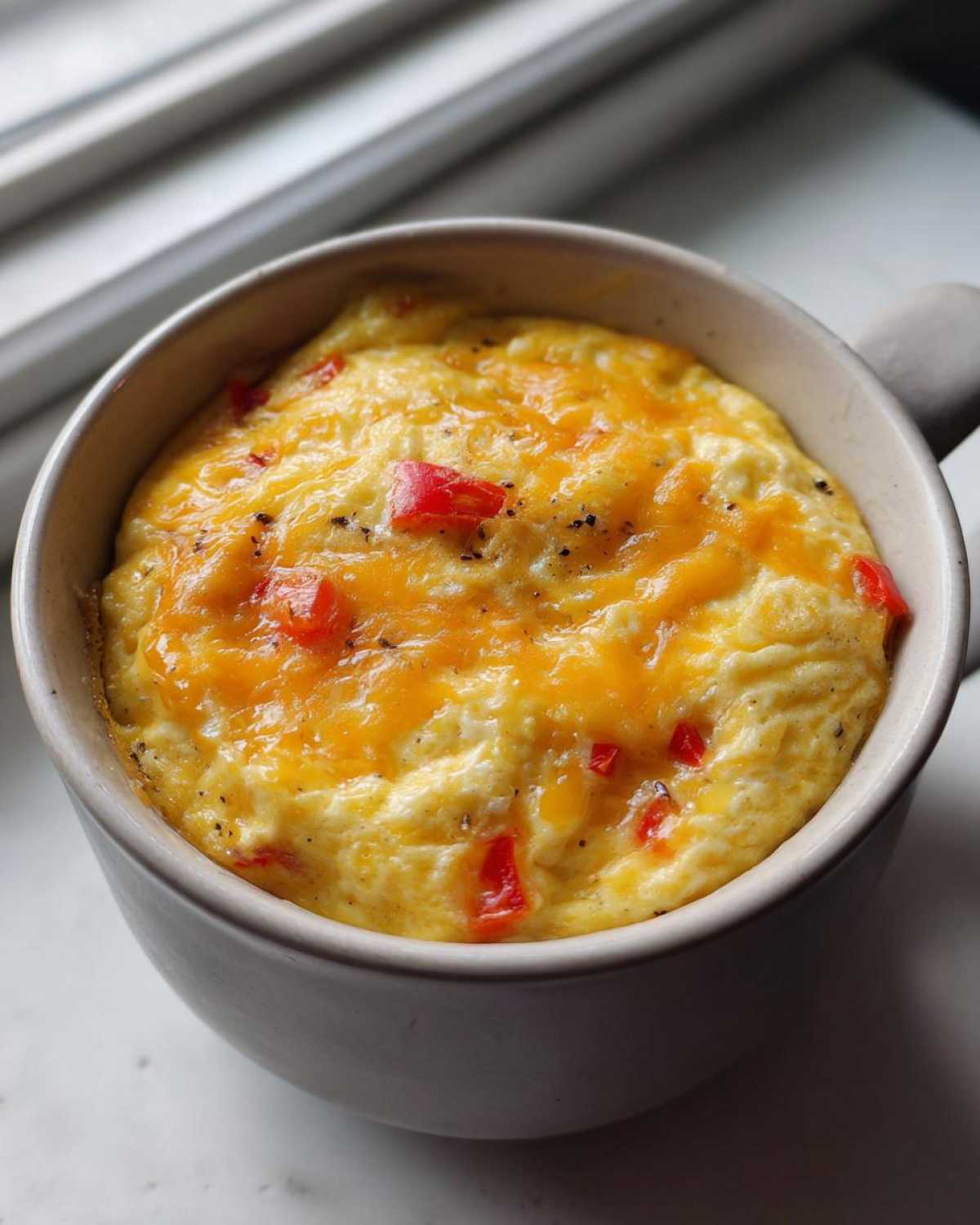 Microwave Mug Omelette (2-Minute Breakfast Hack) - detail 1