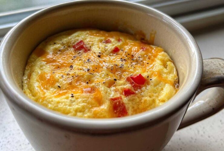 Microwave Mug Omelette (2-Minute Breakfast Hack)