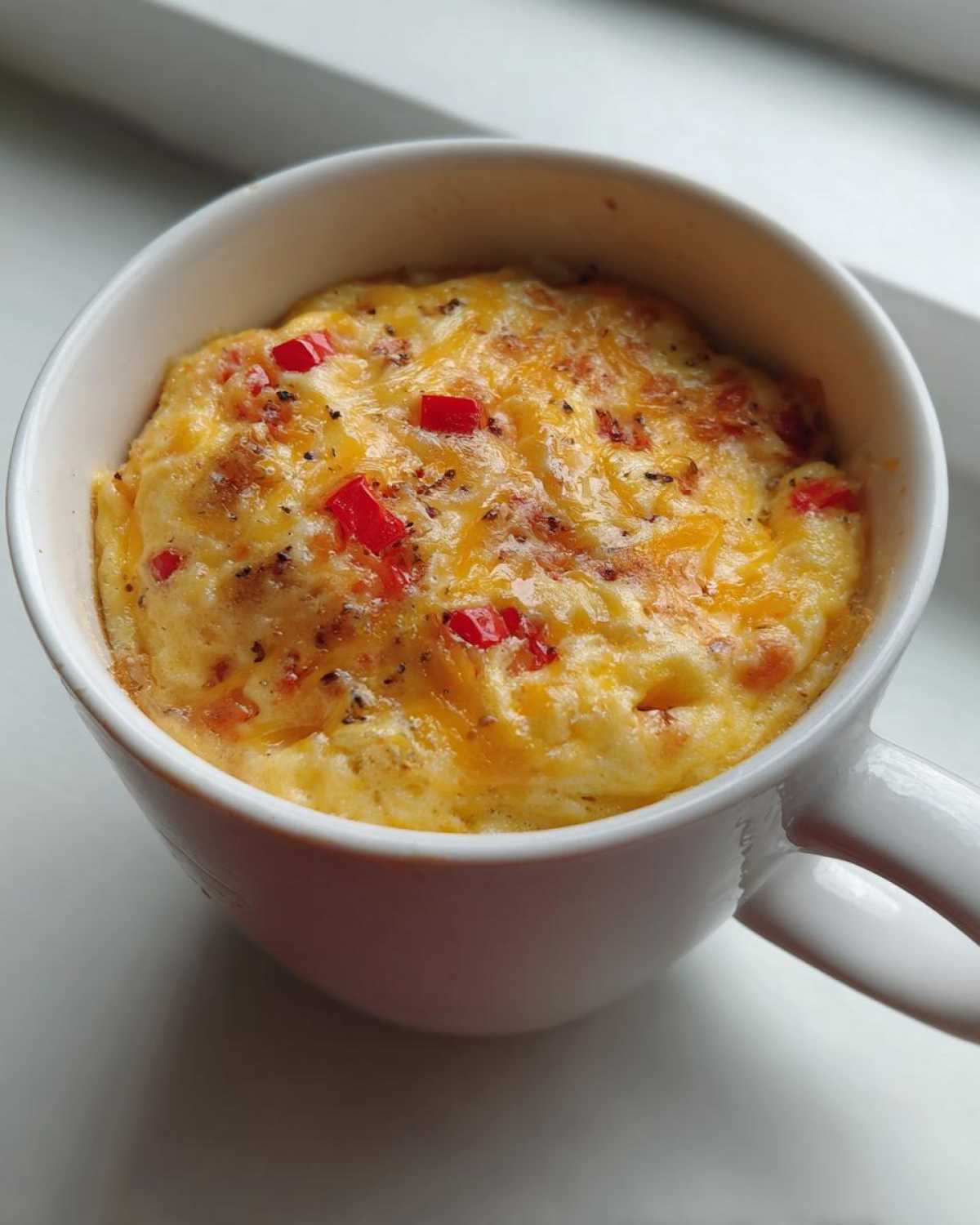 Microwave Mug Omelette (2-Minute Breakfast Hack) - detail 2