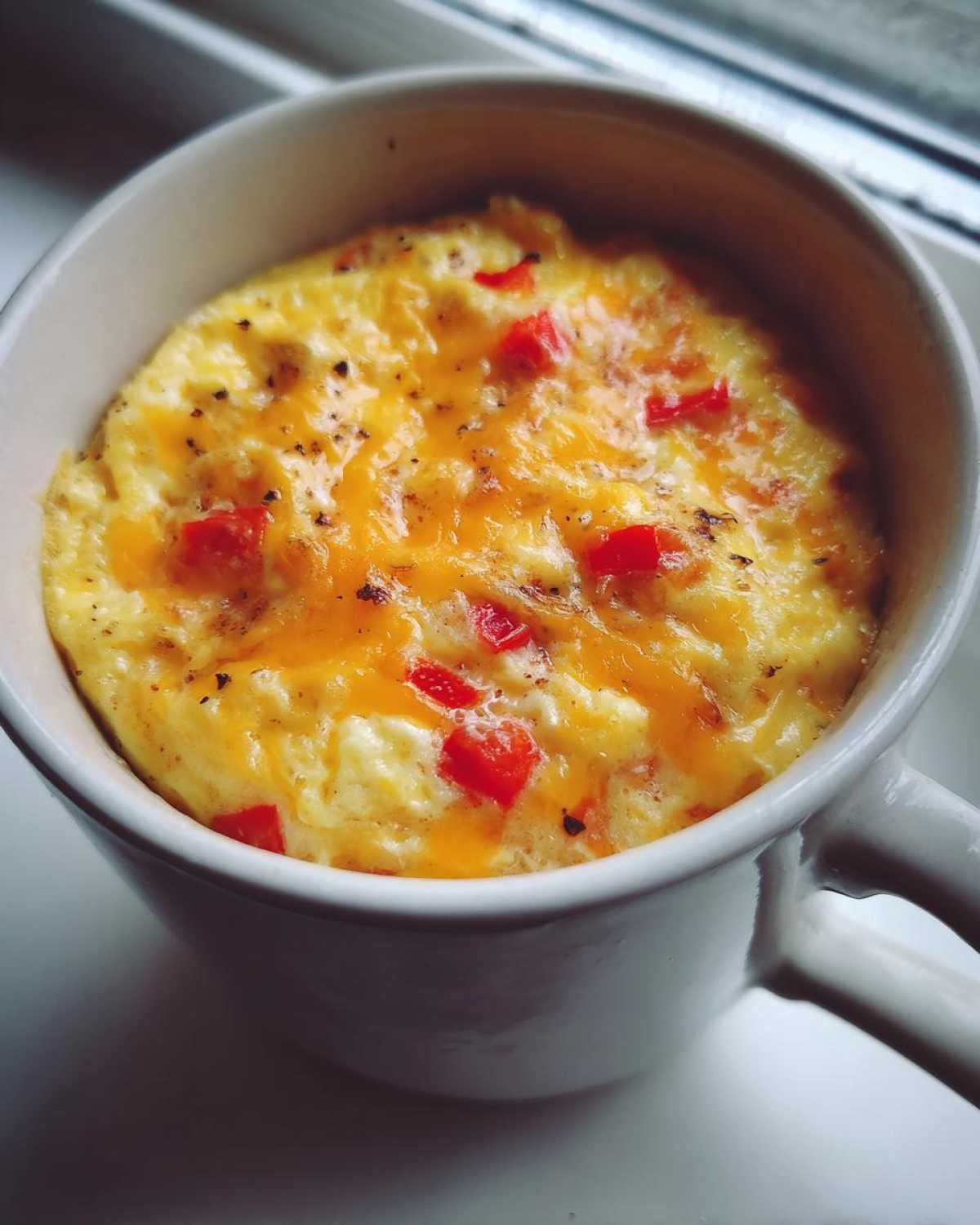 Microwave Mug Omelette (2-Minute Breakfast Hack) - detail 3