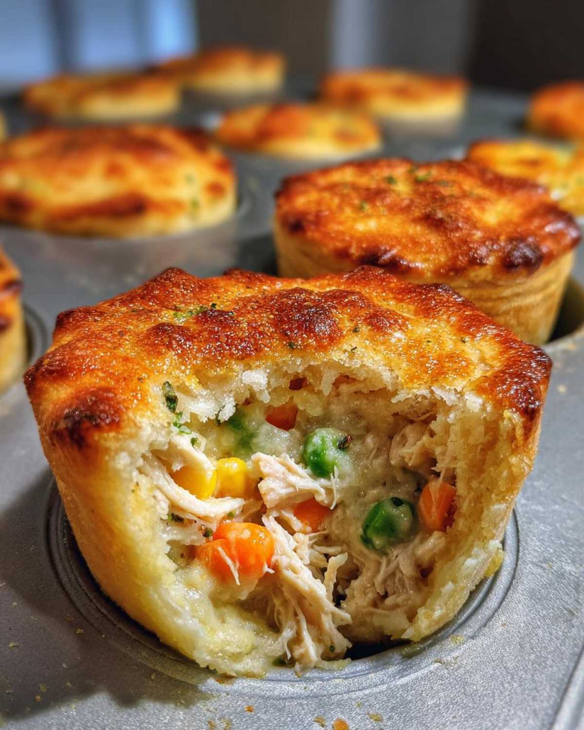 Mini Biscuit Pot Pies (Comfort in a Hurry) - detail 3