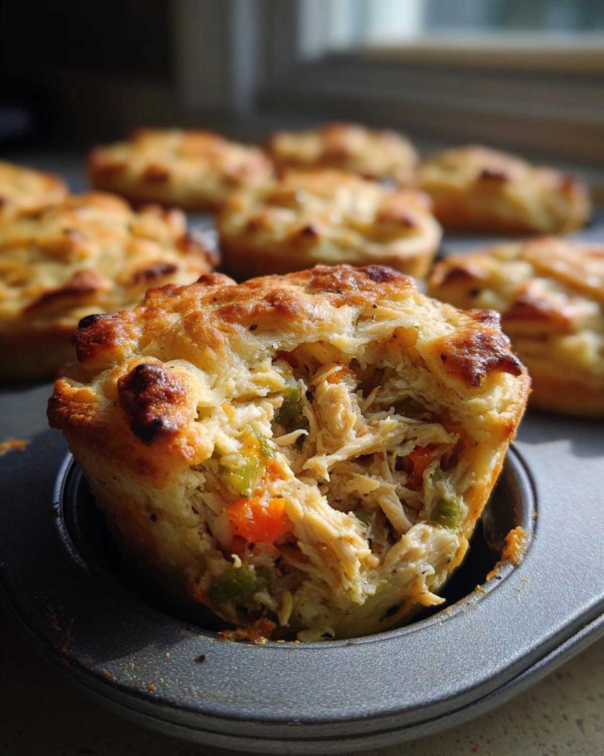 Mini Biscuit Pot Pies (Comfort in a Hurry) - detail 4