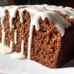 Molasses Gingerbread Loaf with Icing
