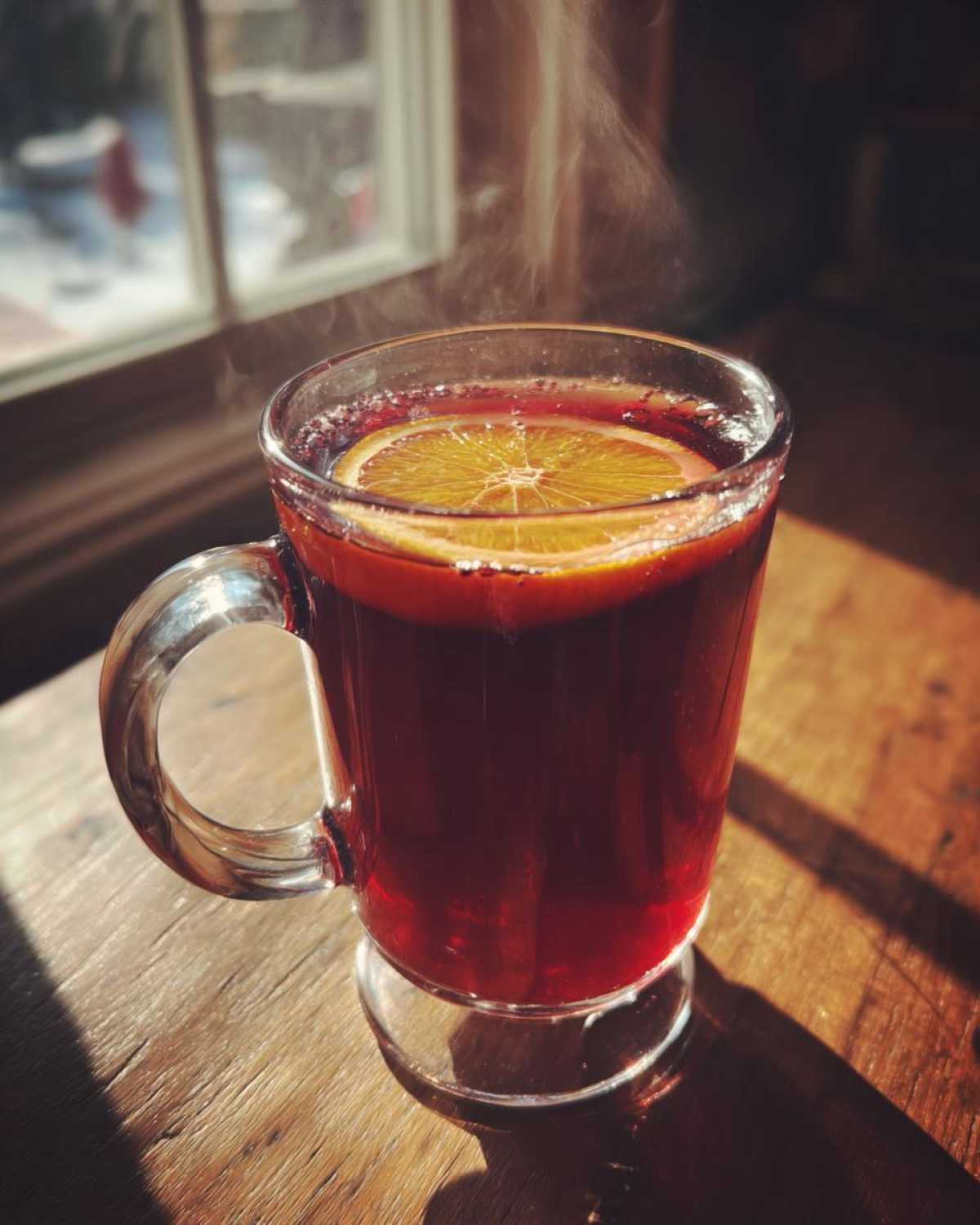 Mulled Cranberry Spiced Holiday Punch - detail 2
