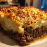 Mushroom Lentil Shepherd’s Pie with Potatoes