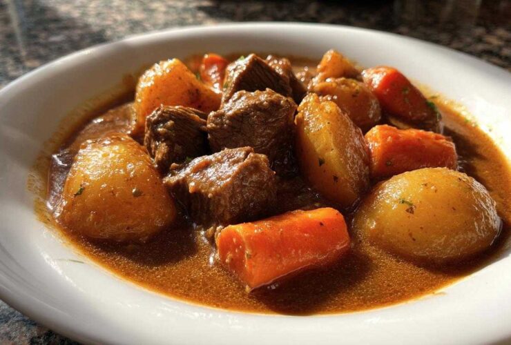 No-Prep Slow Cooker Beef Stew (Dump & Go)