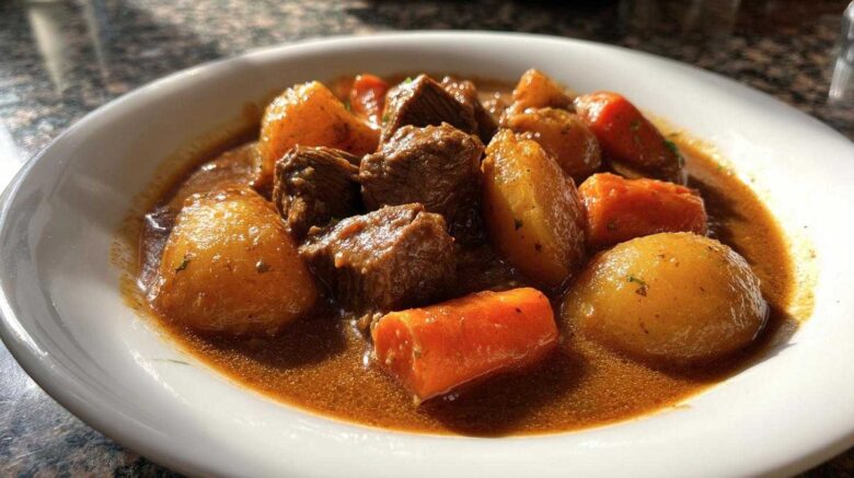No-Prep Slow Cooker Beef Stew (Dump & Go)
