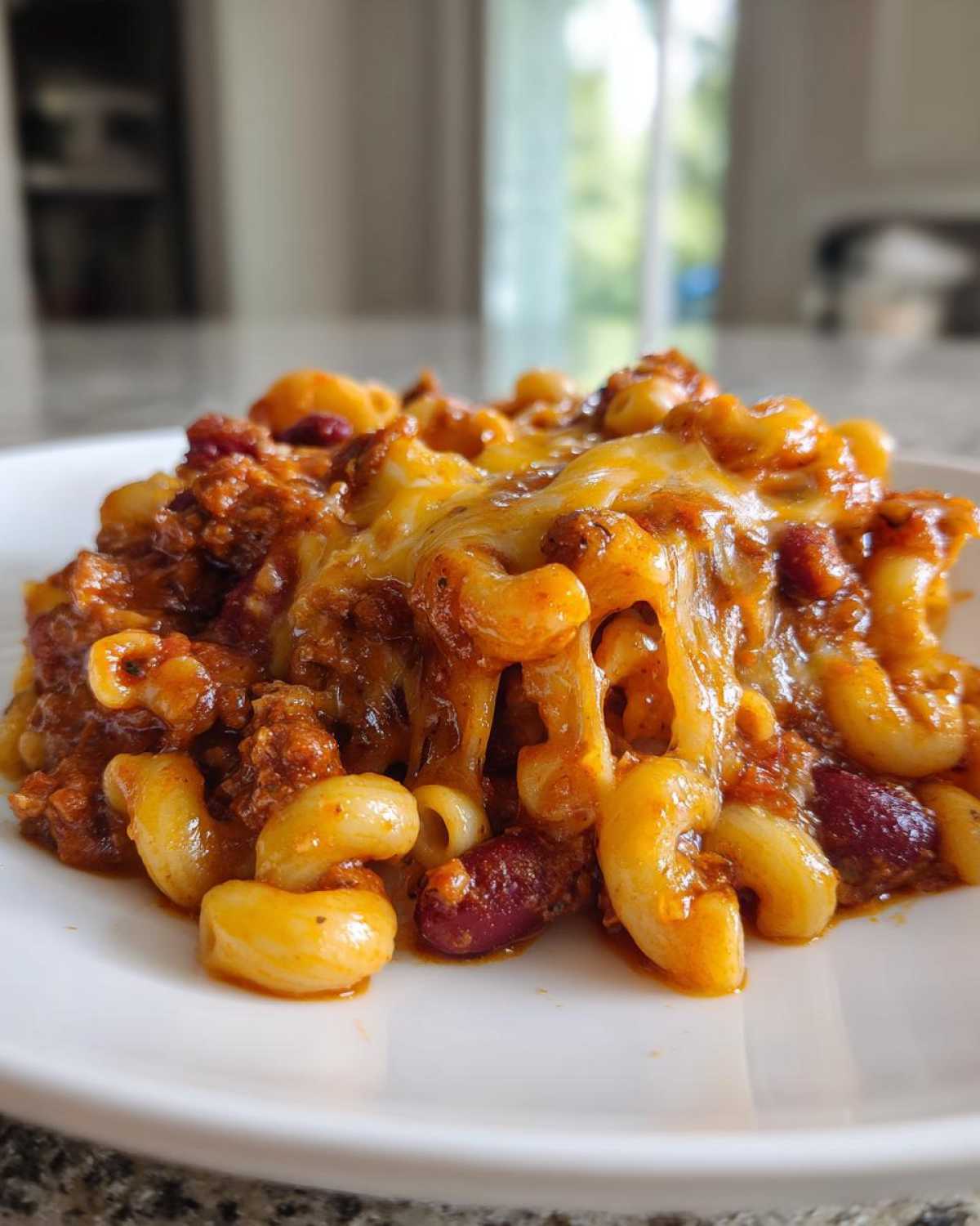 One Pan Chili Mac and Cheese - detail 3