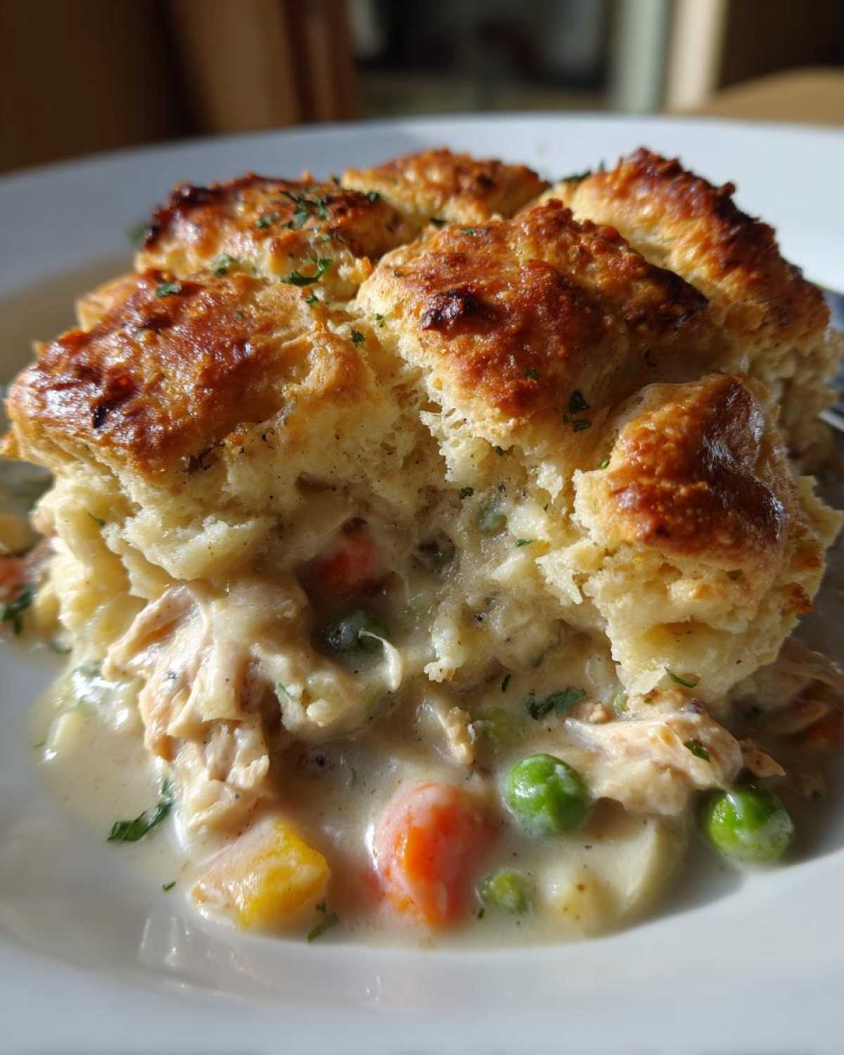 One Pot Chicken Pot Pie Bake - detail 1