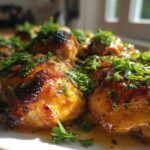 Oven Baked Honey Garlic Butter Chicken