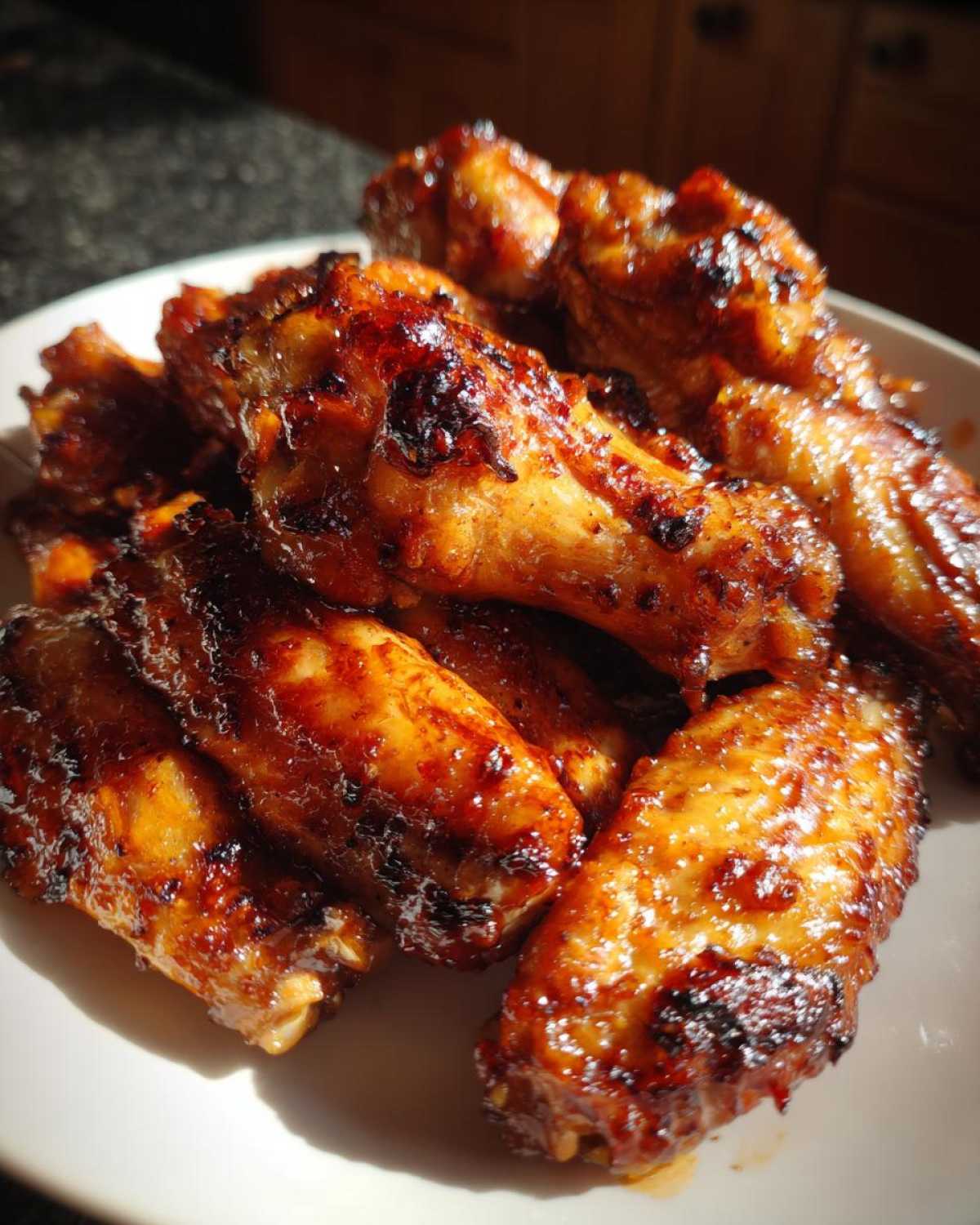 Oven Baked Honey Garlic Chicken Wings - detail 2