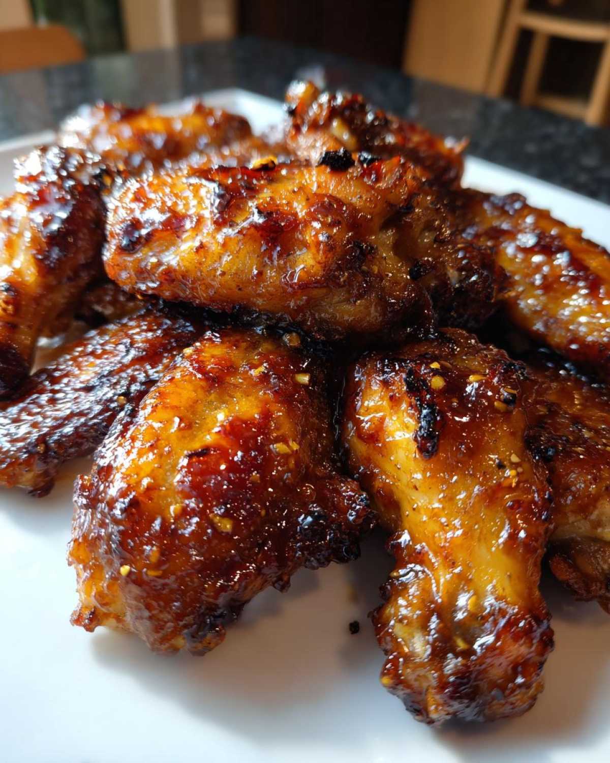 Oven Baked Honey Garlic Chicken Wings - detail 4